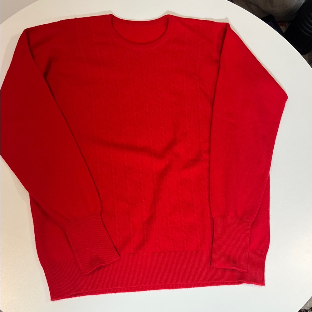 Best of Scotland 100% Cashmere Sweater, M/L